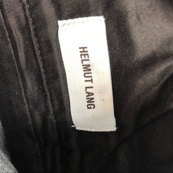 HELMUT LANG Skinny Jeans Pull On Stretch Denim Black Waistband 28 Made in USA - Picture 6 of 9